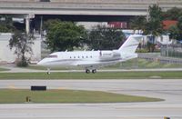 N384MP @ FLL - Challenger 601 - by Florida Metal