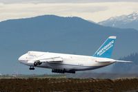 UR-82008 @ YVR - Take off from YVR