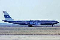 9K-ACJ @ EGLL - Boeing 707-369C [20084] (Kuwait Airways) Heathrow~G 09/06/1972. Departing 28R. Date approximate. From a slide.