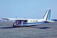 G-AYMB @ EGTB - Britten-Norman BN-2-A6 Islander [0200] (Britten-Norman) Booker~G 11/07/1971. From a slide.
