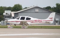 N55KS @ KOSH - Cirrus SR22 - by Mark Pasqualino
