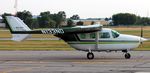 N133ND @ KAXN - Cessna 337G Skymaster taxiing for departure. - by Kreg Anderson