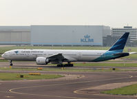 PK-GIA @ AMS - Taxi to the gate of Schiphol Airport - by Willem Göebel
