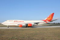VT-ESP @ LMML - B747 VT-ESP Air India. The aircraft came to Malta to transport back to Mumbai, Indian workers who were in Libya during the Libyan civil conflict. - by Raymond Zammit