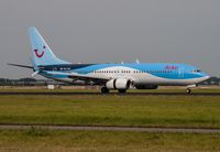 PH-TFF @ EHAM - Rolling out on Polderbaan