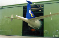 XV228 @ EGQK - Scanned from print - Nimrod XV228 at RAF Kinloss (EGQK) in Special Markings. Feb '96 - by Clive Pattle