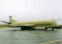 XV230 @ EGQK - Scanned from print - Nimrod MR.2 XV230 on ramp at RAF Kinloss EGQK Feb '96 - by Clive Pattle
