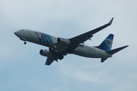 SU-GDX @ EGCC - Eygpt Air Boeing 737-866 SU-GDX on approach to Manchester Airport. - by David Burrell