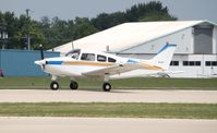 N722F @ KOSH - Beech A23A