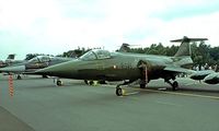R-345 @ EGVI - Lockheed F-104G Starfighter [683D-6044] (Royal Danish Air Force) RAF Greenham Common~G 23/07/1983. From a slide.