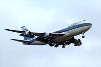 4X-AXA @ EGLL - Boeing 747-258B [20135] (El Al Israel Airlines) Heathrow~G 01/07/1976. Date approximate .From a slide.