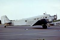 G-BFHD @ EGLK - Junkers CASA.352L [146] (Warbirds of Great Britain Ltd) Blackbushe~G 25/04/1979. From a slide. - by Ray Barber