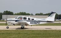 N336PC @ KOSH - Raytheon A36 - by Mark Pasqualino