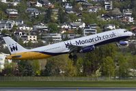 G-OZBP @ LOWI - Monarch Airlines - by Maximilian Gruber