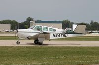 N5478U @ KOSH - Beech V35