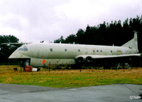 XV253 @ EGQK - Scanned from print - Procedural Trainer airframe, Nimrod MR.2 XV253/9118M at RAF Kinloss Feb '96 - by Clive Pattle