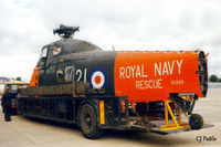 XS888 @ EGDY - Scanned from print. Out of service Wessex HAS.1 XS888 coded 521-CU of the Aircraft Engineering School, HMS Daedalus, trailer mounted at RNAS Yeovilton August 1979. This a/c was listed as being with the Guernsey Fire Section in 2011 - by Clive Pattle
