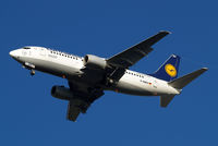 D-ABEH @ EGLL - Boeing 737-330 [25242] (Lufthansa) Home~G 19/01/2011. On approach 27R.