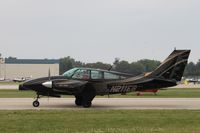 N211EB @ KOSH - Beech D55 - by Mark Pasqualino