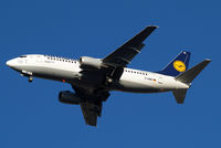 D-ABEI @ EGLL - Boeing 737-330 [25359] (Lufthansa) Home~G 18/01/2011. On approach 27R.