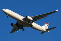 A6-AFB @ EGLL - Airbus A330-343E [1081] (Etihad Airways) Home~G 18/01/2011. On approach 27R.