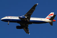 G-EUUB @ EGLL - Airbus A320-232 [1689] (British Airways) Heathrow~G 05/01/2011. On approach 27R. - by Ray Barber
