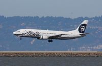 N760AS @ KSFO - Boeing 737-400 - by Mark Pasqualino
