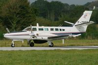 F-ZBEP @ LFRB - Reims F406 Vigilant Caravan II, Take off run rwy 25L, Brest-Bretagne Airport (LFRB-BES) - by Yves-Q