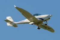 F-HACF @ LFRB - Aquila A210 (AT01), Take off rwy 07R, Brest-Bretagne Airport (LFRB-BES) - by Yves-Q