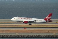 N835VA @ KSFO - Airbus A320 - by Mark Pasqualino