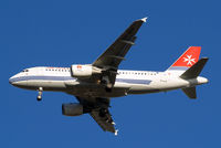 9H-AEH @ EGLL - Airbus A319-111 [2122] (Air Malta) Home~G 05/01/2011. On approach 27R.
