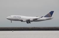 N122UA @ KSFO - Boeing 747-400 - by Mark Pasqualino