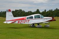 N2121T @ EGSV - Parked at Old Buckenham. - by Graham Reeve