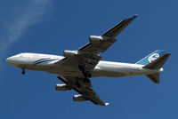 ZK-NBW @ EGLL - Boeing 747-419 [29375] (Air New Zealand) Home~G 27/06/2010. On approach 27R. - by Ray Barber