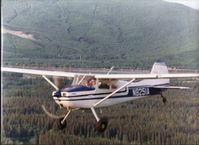 N8251A - Enroute from Nenana to Tanana Alaska near Manley Hot Springs vicinity.  Around 1990. - by Paul Rauf