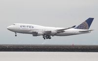N177UA @ KSFO - Boeing 747-400 - by Mark Pasqualino