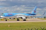 G-OOBD @ EGCC - Thomson B752 lining-up - by FerryPNL