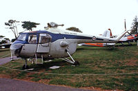 XG544 - Bristol B.171 HR.14 Sycamore [13384] (Royal Air Force) Torbay Aircraft Museum, Paignton~G 13/09/1976 From a slide.