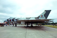 XM647 @ EGVI - Avro 698 Vulcan B.2 [SET79] (Royal Air Force) RAF Greenham Common~G 01/06/1980. From a slide. - by Ray Barber