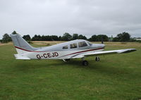 G-CEJD @ EGHP - Cherokee Warrior III at Popham - by moxy