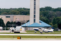 N818CD @ PWK - leaving chicago executive