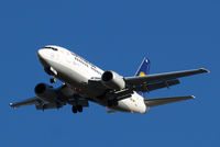 D-ABID @ EGLL - Boeing 737-530 [24818] (Lufthansa) Home~G 09/01/2011. On approach 27R.
