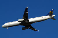 D-AIRM @ EGLL - Airbus A321-131 [0518] (Lufthansa) Home~G 09/01/2011. On approach 27R.