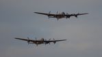 C-GVRA @ EGTH - 45. C-GVRA and the BBMF Lancaster at The Shuttleworth Collection Flying Proms, Aug. 2014. - by Eric.Fishwick
