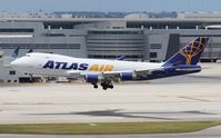 N492MC @ MIA - Atlas 747-400F - by Florida Metal
