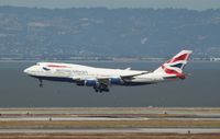 G-CIVA @ KSFO - Boeing 747-400 - by Mark Pasqualino