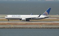 N671UA @ KSFO - Boeing 767-300 - by Mark Pasqualino