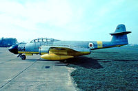 N94749 @ EGKB - Gloster Meteor TT.20 (Unknown) Biggin Hill~G 17/05/1975. From a slide. - by Ray Barber