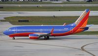 N612SW @ FLL - Southwest 737-300 - by Florida Metal