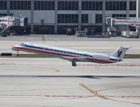 N687JS @ MIA - American Eagle E145 - by Florida Metal
